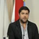 alt="Pedro Gebhart, exfuncionario provincial de Entre Ríos, durante una rueda de prensa, imputado confeso en la causa Jóvenes Emprendedores"