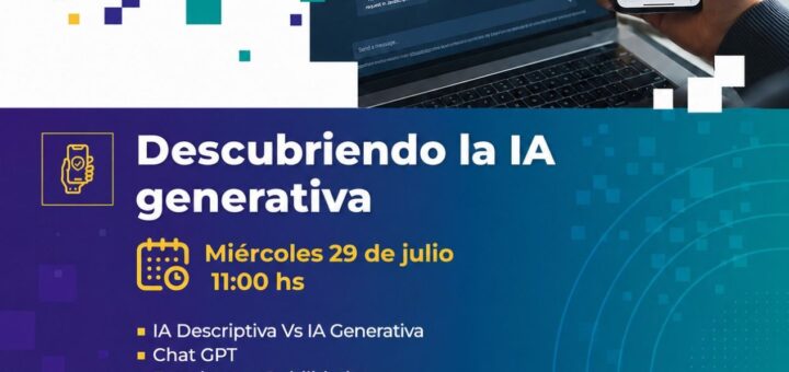 alt="Flyer informativo sobre el taller de IA generativa en Concordia organizado por la Municipalidad y Punto Digital"