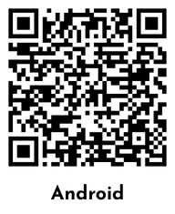 alt="Códigos QR de la app de Salto Grande para monitorear la creciente del río Uruguay en Concordia"