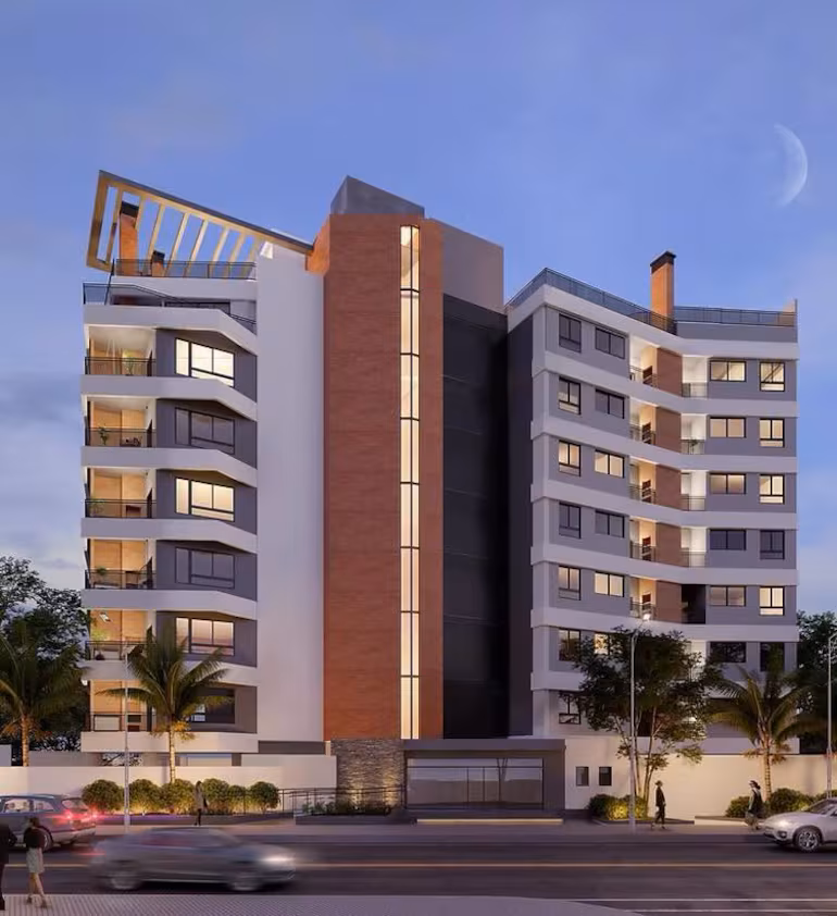 alt="Imagen conceptual del Edificio Innova Las Mercedes, sede de los departamentos del caso Kueider"