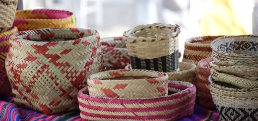 alt="cestas de material vegetal que se podrán apreciar en las Productos artesanales de alta calidad podrán apreciarse en las 35ª Jornadas Nacionales de Artesanía"