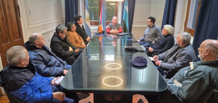 alt="Reunión con referentes religiosos por la prevención en Gualeguaychú por El Niño"
