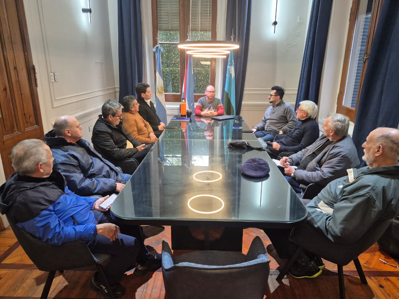 alt="Reunión con referentes religiosos por la prevención en Gualeguaychú por El Niño"
