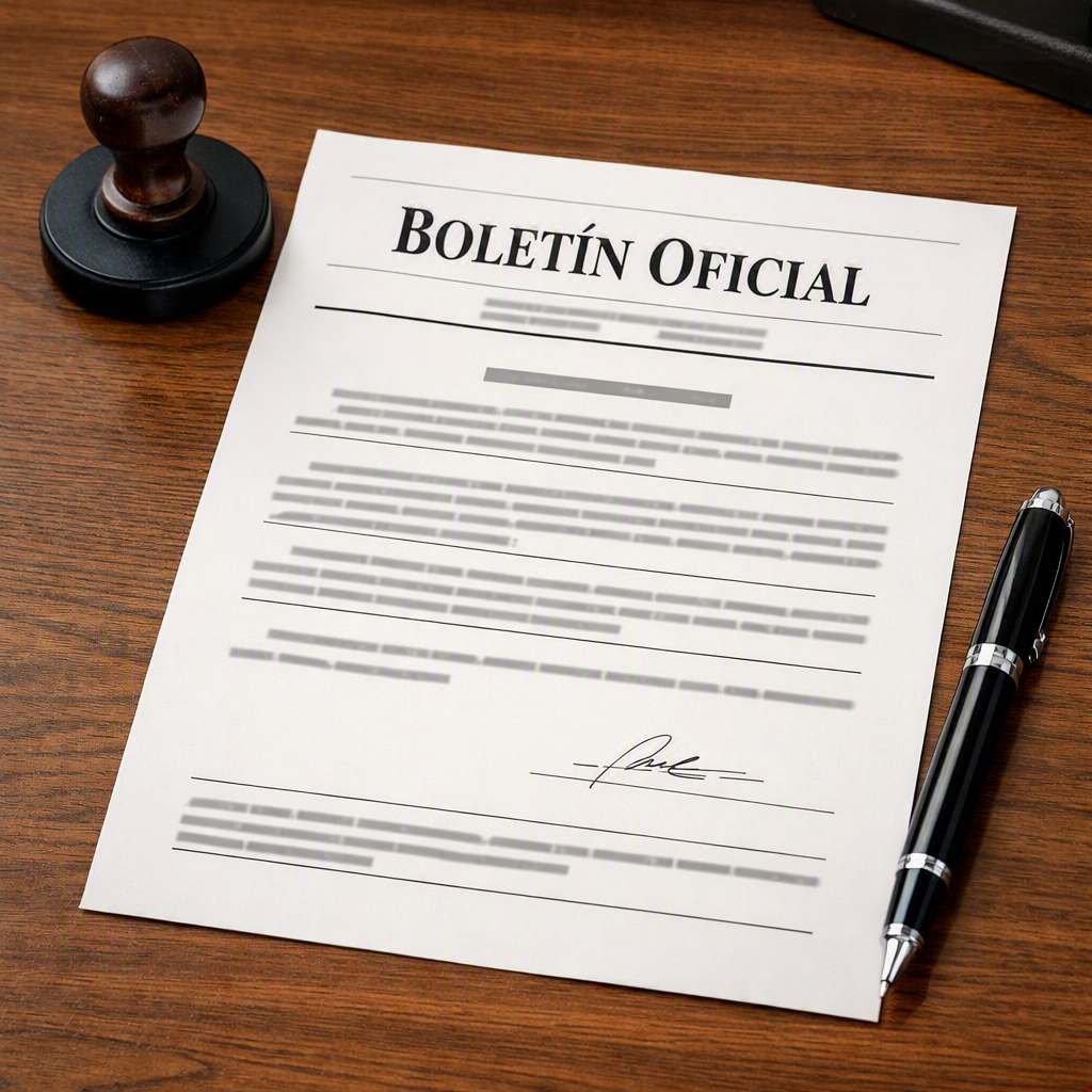 alt="imagen figurada del decreto de la emergencia hídrica en Entre Ríos publicado en el Boletín Oficial"