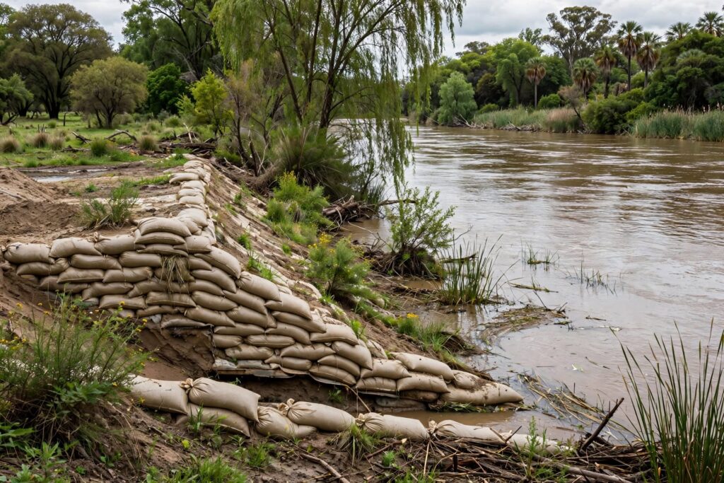 alt="Defensa costera reforzada en Entre Ríos para el plan de prevención de El Niño"
