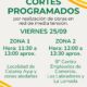 alt="Flyer oficial que informa los cortes de luz que se producirán hoy en Concordia por obras en media tensión"