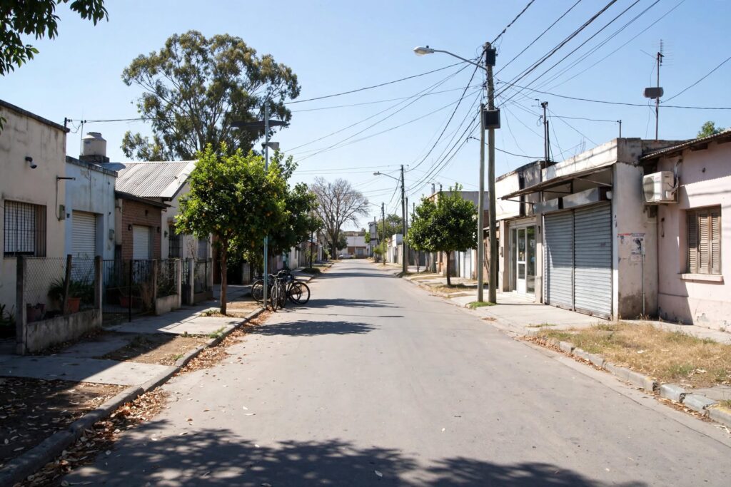 alt=": Calles de los barrios alcanzados por los cortes de luz en Concordia hoy, entre las 11:30 y las 13:30"