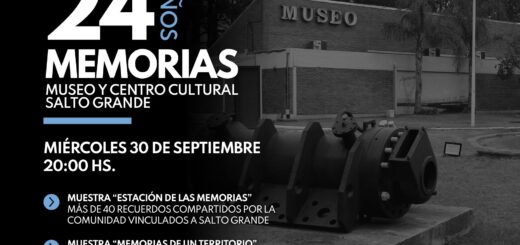 alt="Flyer del aniversario Museo de Salto Grande con fecha y actividades por sus 24 años"