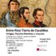 alt="Afiche de la charla sobre los caudillos de Entre Ríos en Concordia, con los retratos de Artigas, Pancho Ramírez y Urquiza"