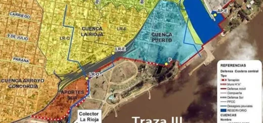 alt="Traza prevista de la Defensa Central de Concordia"